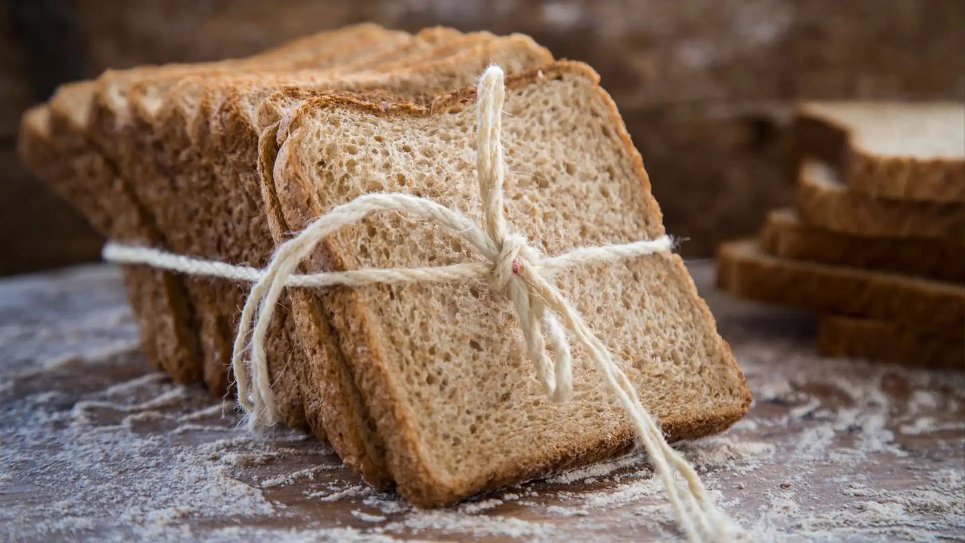 Sliced bread Rustic