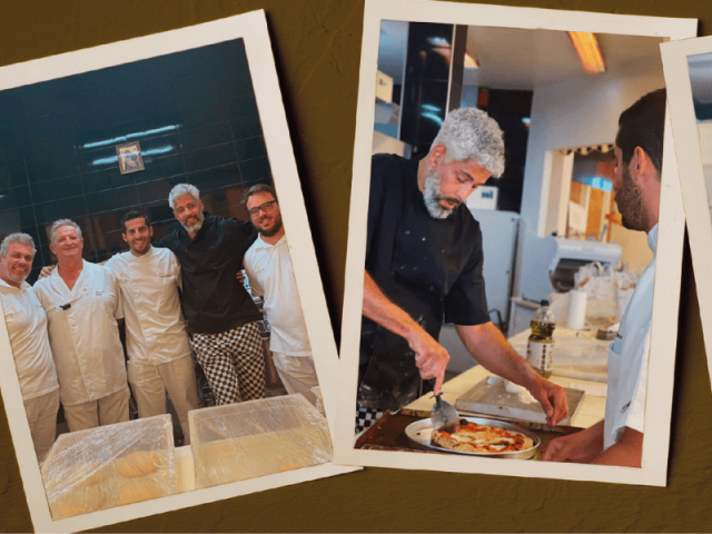 Loulis Mills_Ο Pizzaiolo Richard Regalado στη Μύλοι Λούλη
