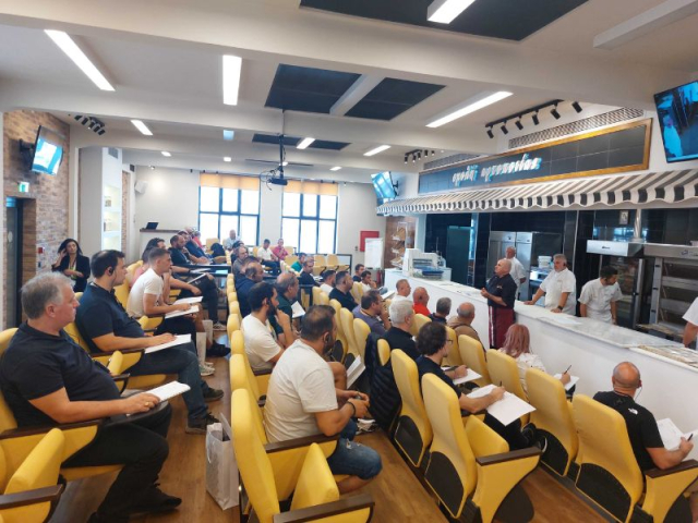 Loulis Mills_Masterclass στη Σχολή Αρτοποιίας από τον Ισπανό Σεφ Josep Pascual Aguilera