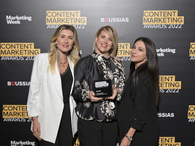 Loulis Mills_Βράβευση για το Marketing της Loulis Food Ingredients στα Content Marketing Awards 2022